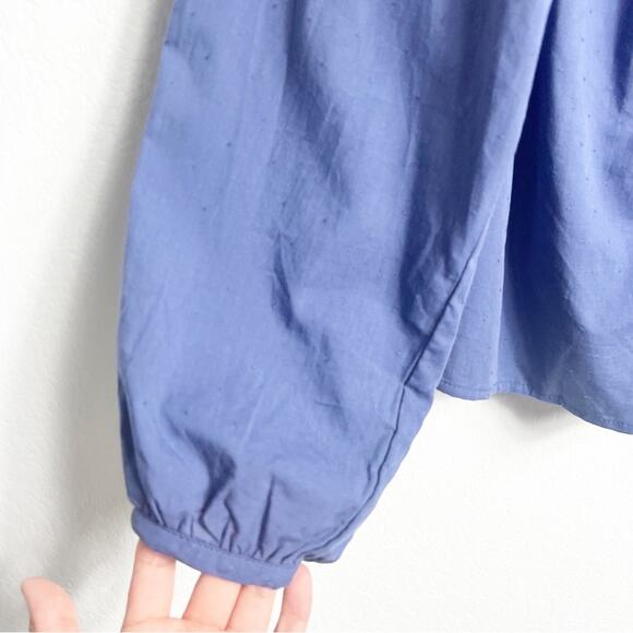 UNIVERSAL THREAD LONG SLEEVE WOMEN BLUE BLOUSE SIZE MEDIUM BRAND NEW - Picture 3 of 5